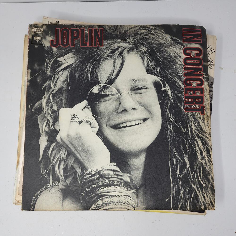 Vintage Janis Joplin Vinyl Record